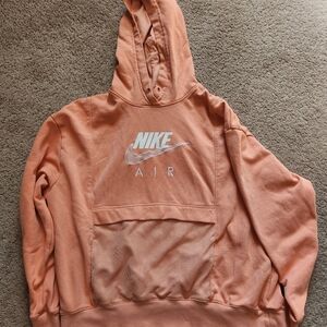 Women's Nike Air Hoodie Size Large Peach
